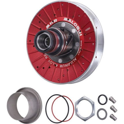 embrayage kit poulie malossi mhr aluminium carter long 128mm minarelli hor+vert, sco aprilia, sco malaguti, sco yamaha 6114590