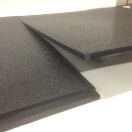 PVC vloertegel 50x50x1 per stuk - zwart - afbeelding 2