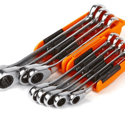Ratelringsteeksleutelset 142/SC9I Beta Tools (9-delig in houder)