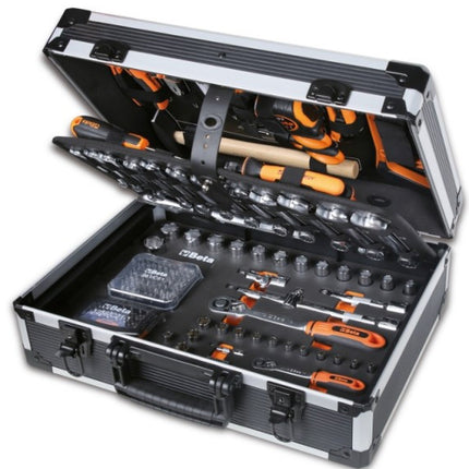 Gereedschapskoffer (gevuld) Beta Tools 2056E - 163-delig