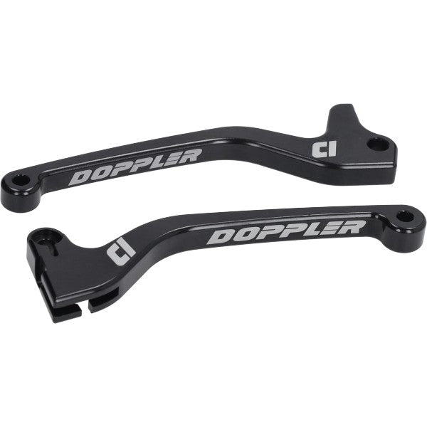 greepset Doppler rem + koppeling cnc zwart yamaha, bws, jog, slider, mbk booster, stunt 502010