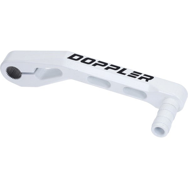 kickstartpedaal Doppler cnc wit mbk booster, sco peug, sco yamaha, yamaha, bws 475262