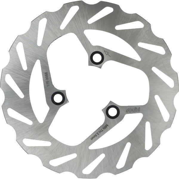 disque de frein Polini Wave 3 trous 220 mm Aerox, Jog, MBK Booster, MBK Nitro 175.0058