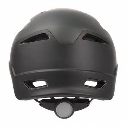 Fietshelm Polisport e'City L (58-61cm) - mat zwart / mat donkergrijs - NTA 8776 keurmerk (bromfiets & speed pedelec)