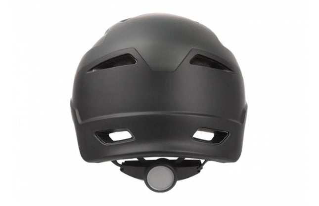 Fietshelm Polisport e'City L (58-61cm) - mat zwart / mat donkergrijs - NTA 8776 keurmerk (bromfiets & speed pedelec)