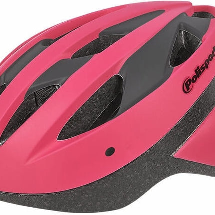 Fietshelm Polisport SportRide MTB L (58-62cm) - fuchsia fluor/mat zwart