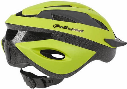 Fietshelm Polisport SportRide MTB L (58-62cm) - geel fluor/mat zwart