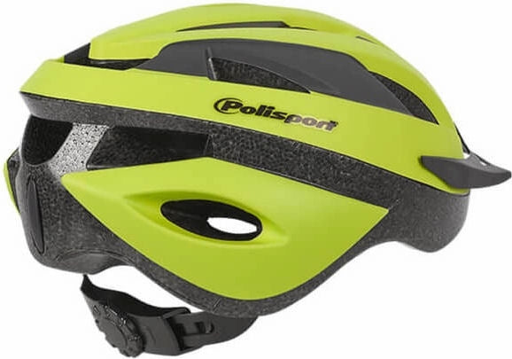 Fietshelm Polisport SportRide MTB L (58-62cm) - geel fluor/mat zwart