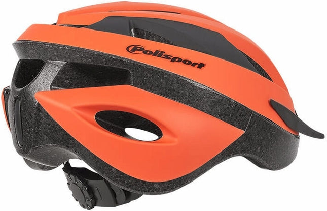 Fietshelm Polisport SportRide MTB L (58-62cm) - orange fluor/mat zwart