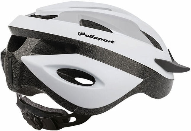Fietshelm Polisport SportRide MTB M (54-58cm) - wit/mat grijs