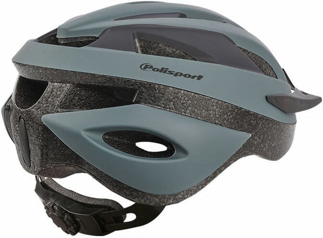 Fietshelm Polisport SportRide MTB L (58-62cm) - donkergrijs/mat zwart