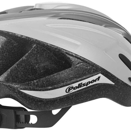 Fietshelm Polisport Ride-In M (54-58cm) - wit/grijs