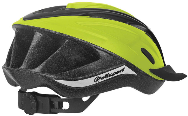 Fietshelm Polisport Ride-In L (58-62cm) - groen/zwart