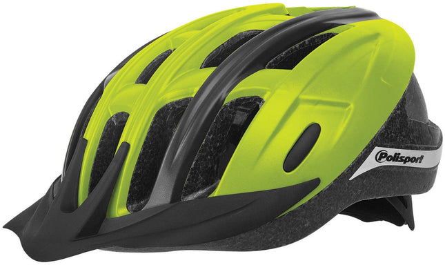 Fietshelm Polisport Ride-In M (54-58cm) - groen/zwart
