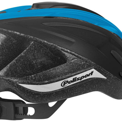 Fietshelm Polisport Ride-In M (54-58cm) - zwart/blauw
