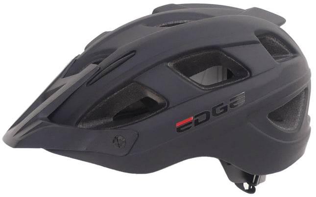Fietshelm Edge Cantabria large (58-61cm) - mat zwart