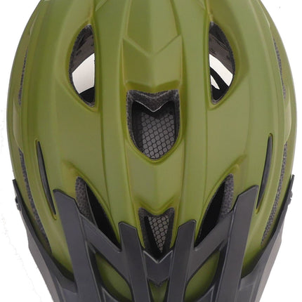 Fietshelm Edge Cantabria large (58-61cm) - mat groen - afbeelding 2