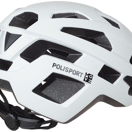 Fietshelm Polisport City Move M 54-58 cm - wit