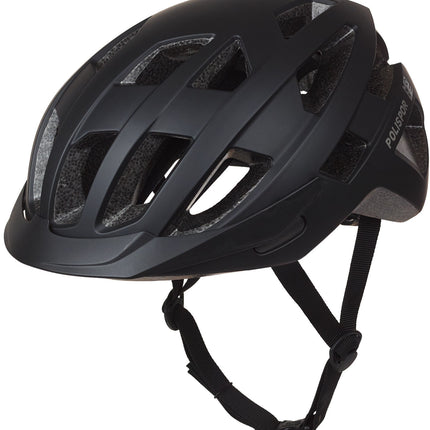 Fietshelm Polisport City Move L 58-61 cm - zwart