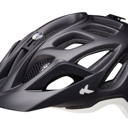 Fietshelm KED Trailon L (56-62cm) - mat zwart / wit