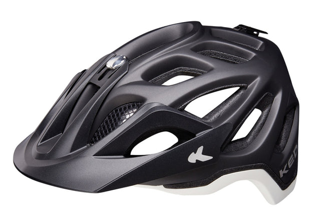 Fietshelm KED Trailon L (56-62cm) - mat zwart / wit