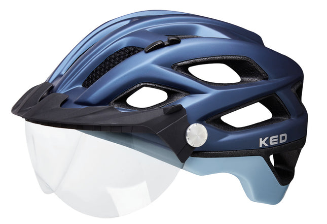 Fietshelm KED Covis Lite M (52-58cm) - nightblue lightblue matt