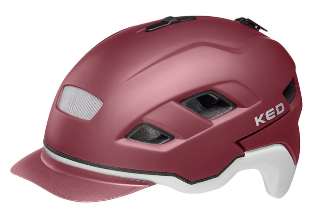 Fietshelm KED Berlin M (52-58cm) - merlot ash matt