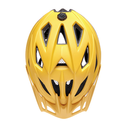 Fietshelm KED Street Jr. Pro M (53-58cm) - yellow grey matt