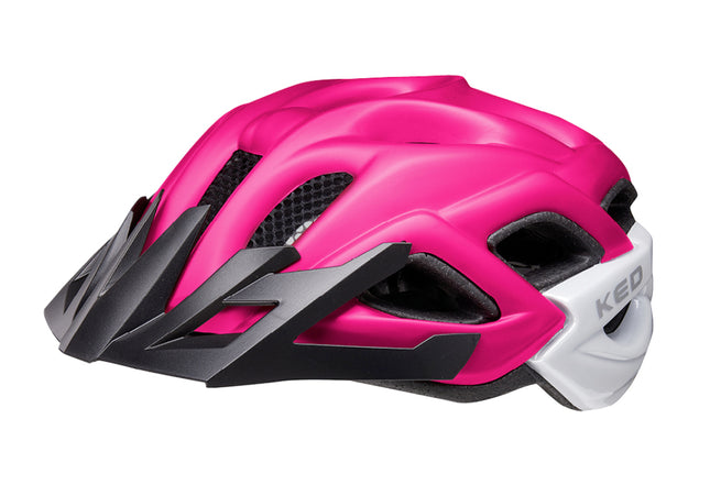 Fietshelm KED Status Jr. S (49-54cm) - pink black matt