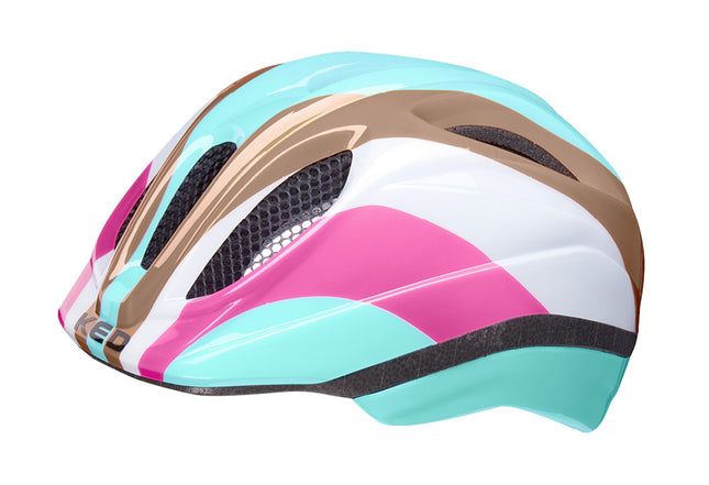 Fietshelm KED Meggy II Trend XS (44-49cm) - rainbow retro blue
