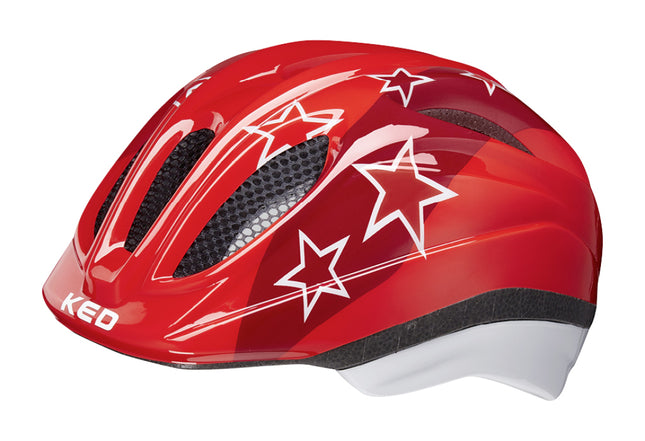 Fietshelm KED Meggy II S/M (49-55cm) - red stars