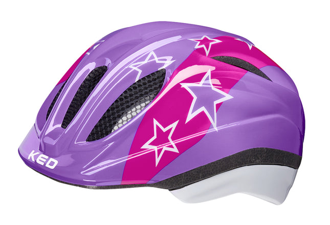 Fietshelm KED Meggy II S/M (49-55cm) - lilac stars