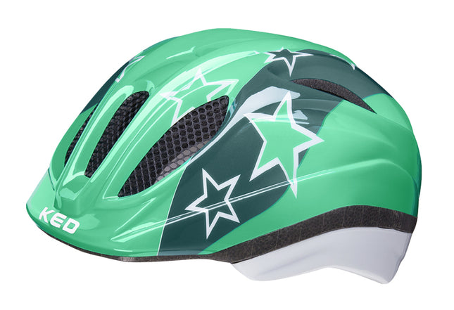 Fietshelm KED Meggy II S/M (49-55cm) - green stars