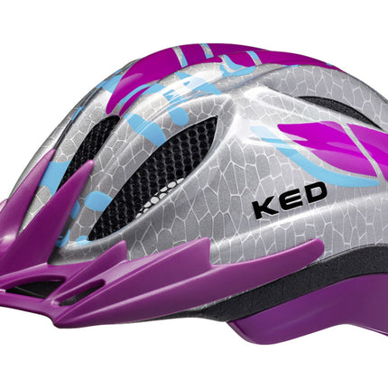 Fietshelm KED Meggy II S/M (49-55cm) - violet star