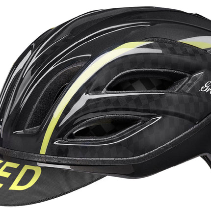 Fietshelm KED Gravelon M (52-57cm) - checkered flag