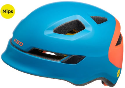 Fietshelm KED Pop Mips - small (48-52 cm) - petrol orange