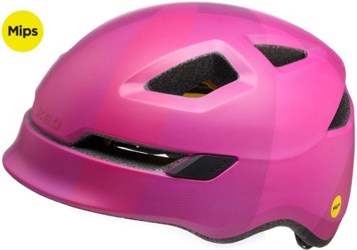 Fietshelm KED Pop Mips - small (48-52 cm) - pink