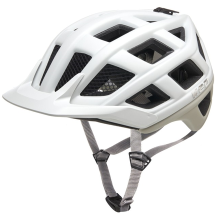 Casque de vélo KED Crom M (52-58cm) - light grey ash grey mat