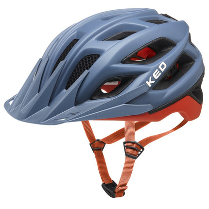 Fietshelm KED Companion L (55-61cm) - blue grey orange matt