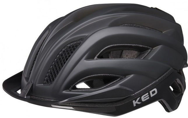 Fietshelm KED Champion visor M (52-58 cm) - process black matt