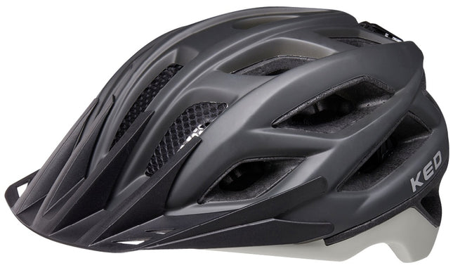 Fietshelm KED Champion visor M (52-58 cm) - ash light matt