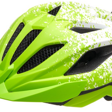 Fietshelm KED Street Jr. Pro S (49-55 cm) - lime green white matt