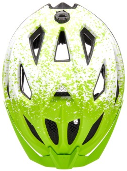 Fietshelm KED Street Jr. Pro S (49-55 cm) - lime green white matt