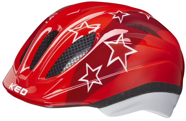 Fietshelm KED Meggy II Trend S/M (49-55cm) - red stars