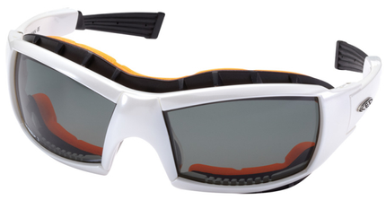 Lunettes de cyclisme KED L & B Ultra White - taille unique