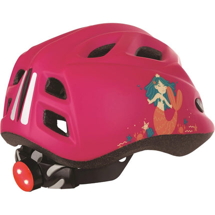 Casque enfant Polisport Mermaid XS (48-52 cm) - avec éclairage LED