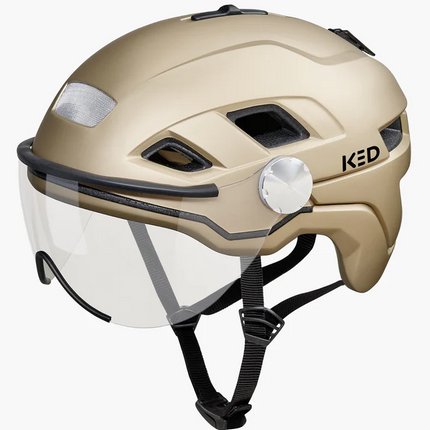 Fietshelm KED B-Vis X-Lite M (52-58cm) - gold metallic matt