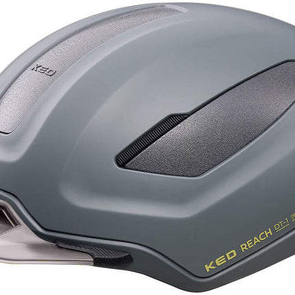 Fietshelm KED Reach DT L 58-62 cm - grey golden yellow