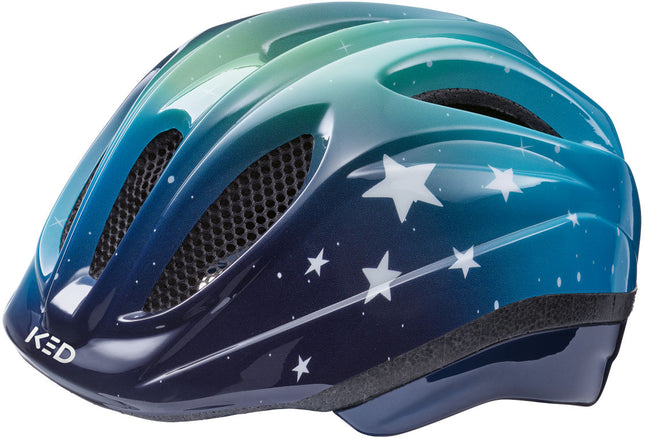 Fietshelm KED Meggy II Trend M (52-58 cm) - stars blue green glossy