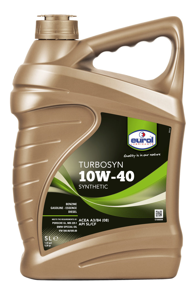 Olie Eurol 10W-40 Turbosyn  5-Liter